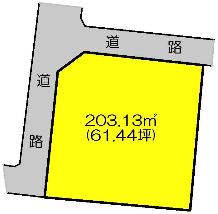 多治見市市之倉町7丁目 間取図・土地図