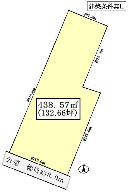岐阜県多治見市美坂町８丁目 間取図・土地図