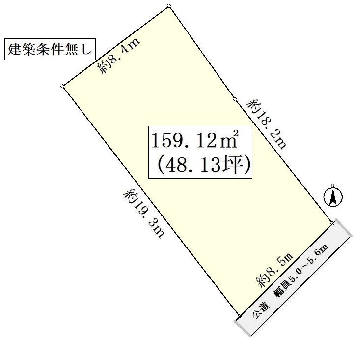 岐阜県土岐市土岐津町高山 間取図・土地図
