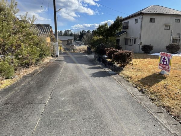 岐阜県恵那市山岡町久保原 現地写真（前面道路含む現地写真）