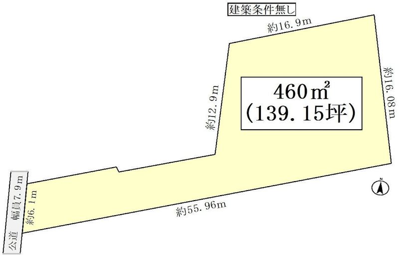 岐阜県多治見市大針町 間取図・土地図