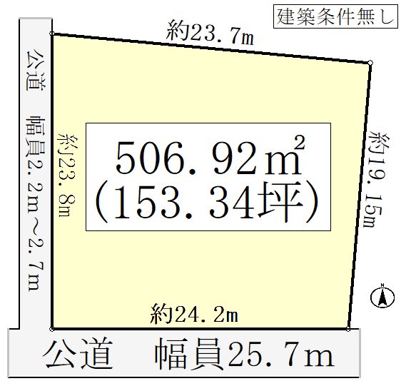 岐阜県多治見市池田町６丁目 間取図・土地図