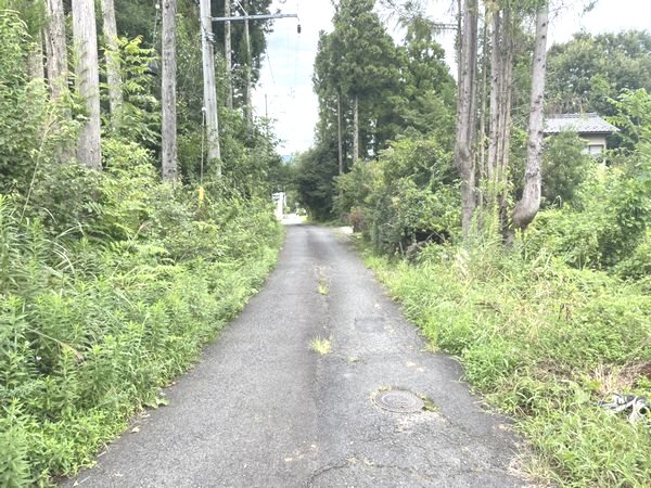 岐阜県中津川市茄子川 現地写真（前面道路含む現地写真）