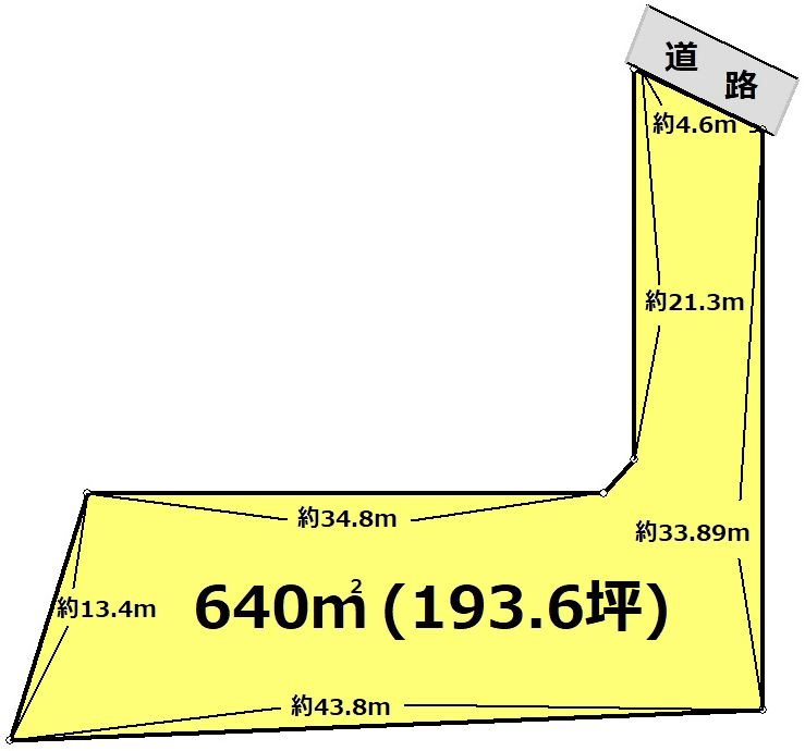 岐阜県多治見市根本町５丁目 間取図・土地図