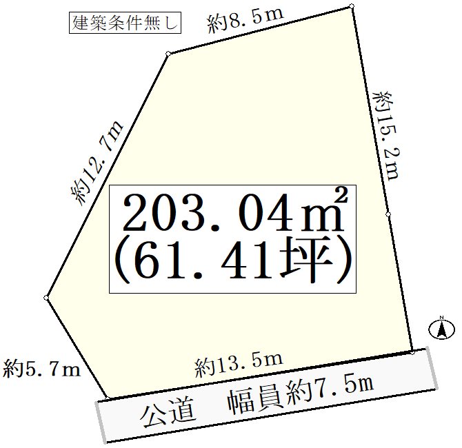 岐阜県土岐市土岐津町土岐口 間取図・土地図