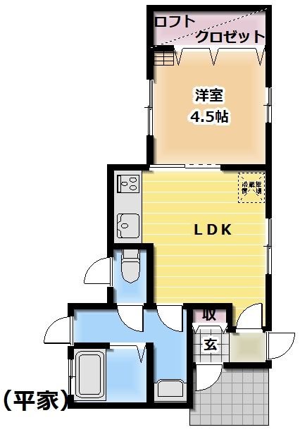岐阜県瑞浪市宮前町２丁目 間取図・土地図
