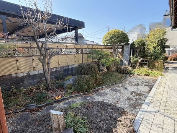 岐阜県瑞浪市宮前町２丁目 現地写真（庭）