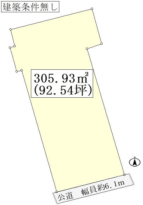 岐阜県恵那市大井町 間取図・土地図
