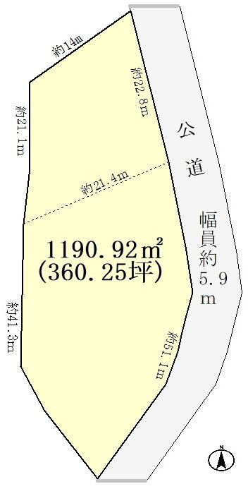 岐阜県多治見市笠原町 間取図・土地図