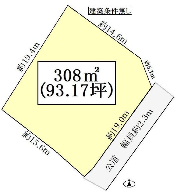岐阜県多治見市笠原町 間取図・土地図