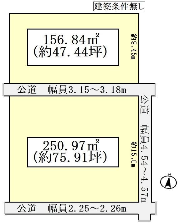 岐阜県各務原市那加雄飛ケ丘町 間取図・土地図