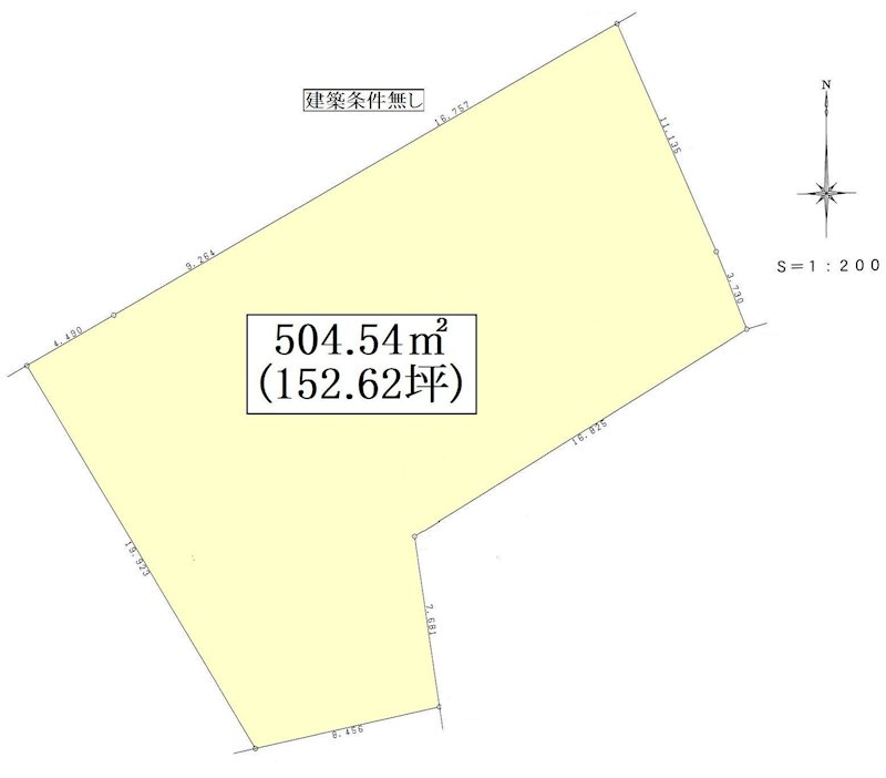 岐阜県瑞浪市北小田町４丁目 間取図・土地図