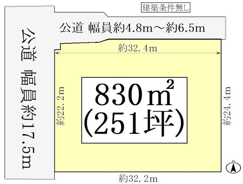 岐阜県可児市柿田 間取図・土地図