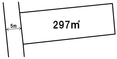 磐田市豊岡売地 間取り図