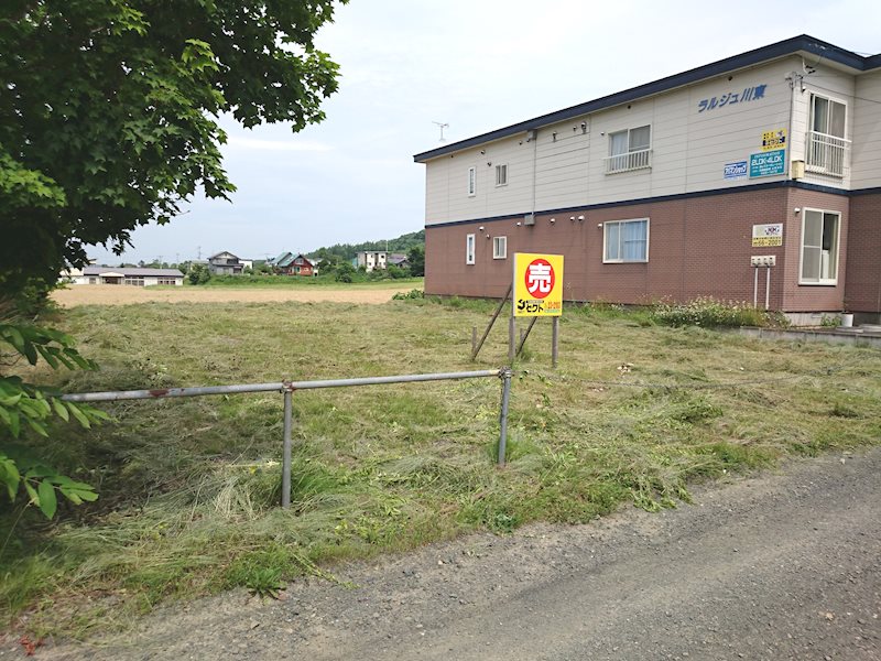 川東３４８番　土地 現地写真