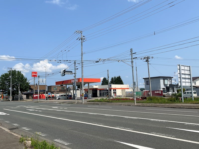 端野町二区４６８番　土地 現地写真（前面道路含む現地写真）
