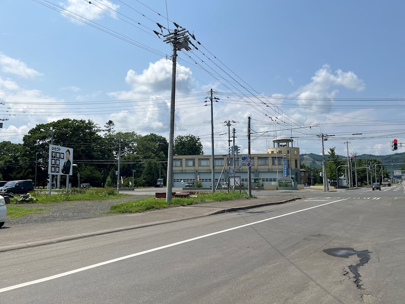 端野町二区４６８番　土地 現地写真（前面道路含む現地写真）