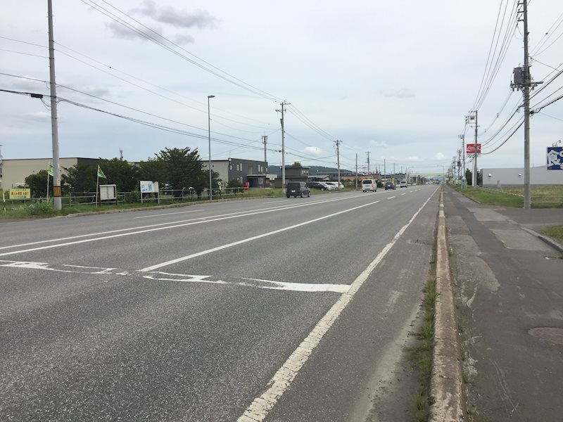 東相内町６０８番　土地 現地写真（前面道路含む現地写真）