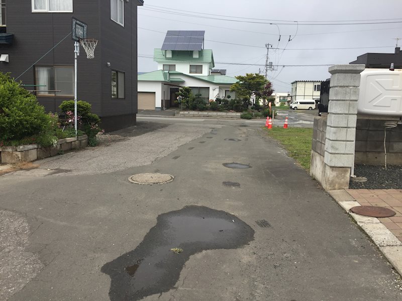 端野町二区４５１番　土地 現地写真