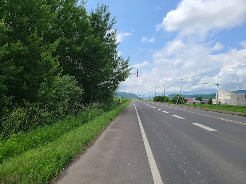 豊田８６４番　土地 現地写真（前面道路含む現地写真）