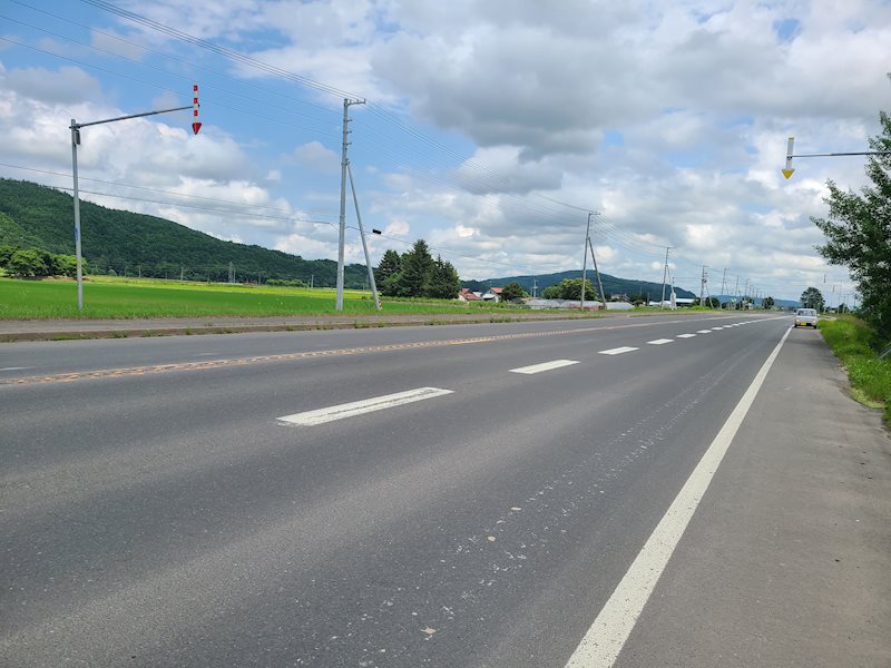 豊田８６４番　土地 現地写真（前面道路含む現地写真）