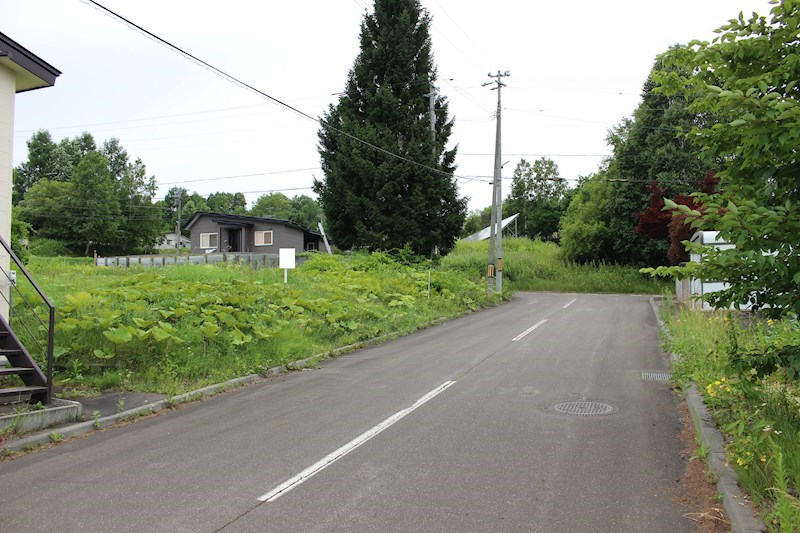 網走市字呼人１６５番２９　土地 現地写真（前面道路含む現地写真）