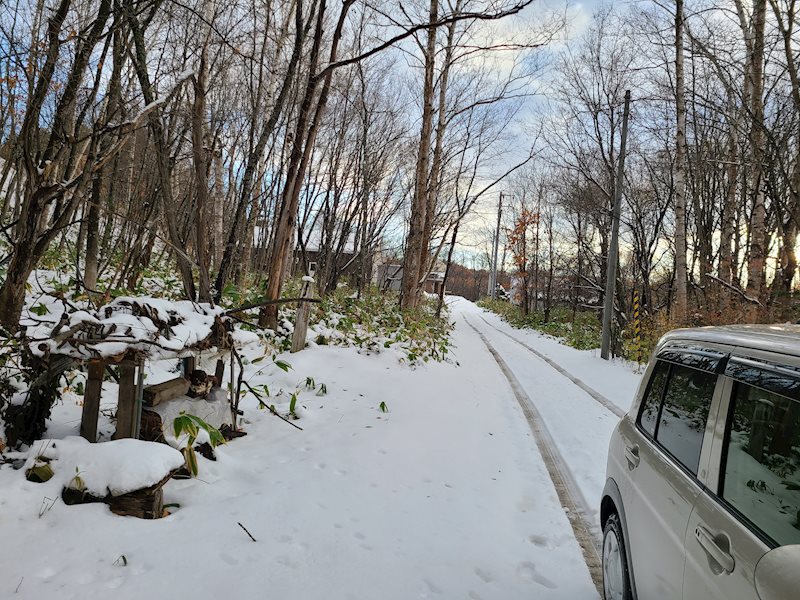 網走市呼人６２番４５　土地 現地写真（前面道路含む現地写真）