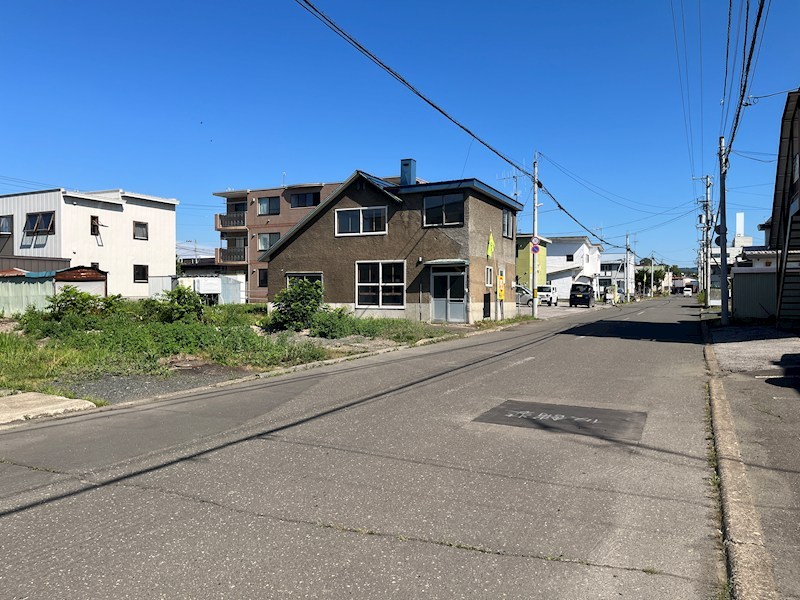 常盤町３丁目３５６番　土地 現地写真（前面道路含む現地写真）