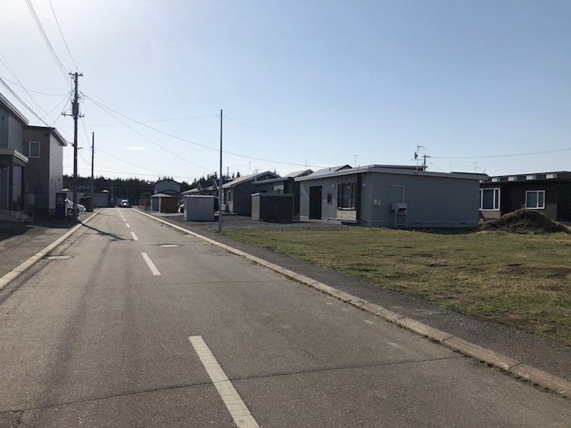 北上７３７番　土地 現地写真（前面道路含む現地写真）