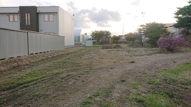 とん田西町３６９番　土地 現地写真