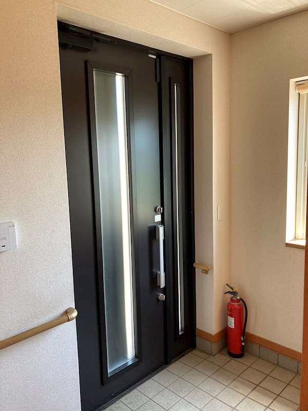 北上７４４　戸建て 現地写真（玄関）