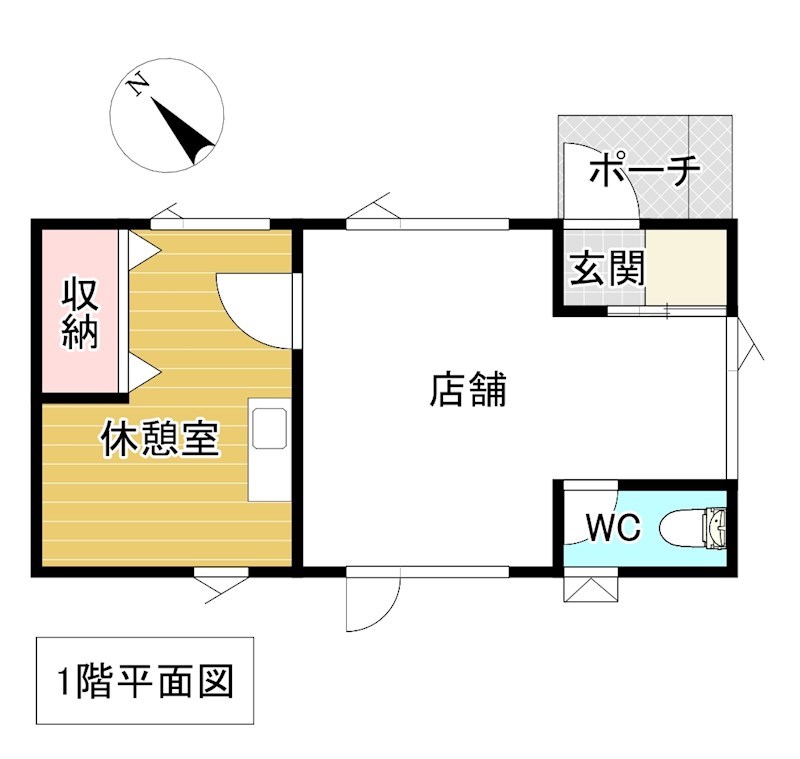 三楽町１７８番　店舗 間取図・土地図