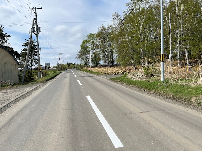 柏木１９７番　土地 現地写真（前面道路含む現地写真）