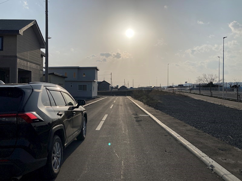 東相内町１７番　土地 現地写真（前面道路含む現地写真）