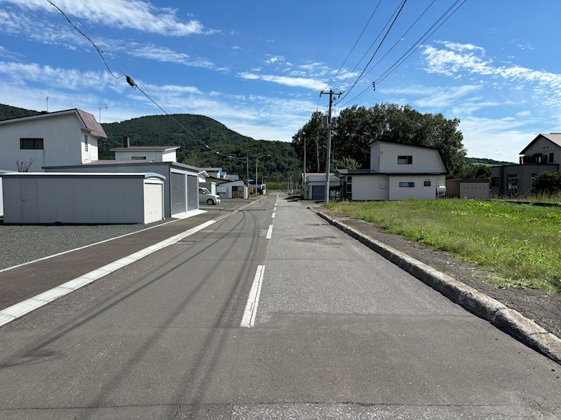 留辺蘂町温根湯温泉６７番　土地 現地写真（前面道路含む現地写真）