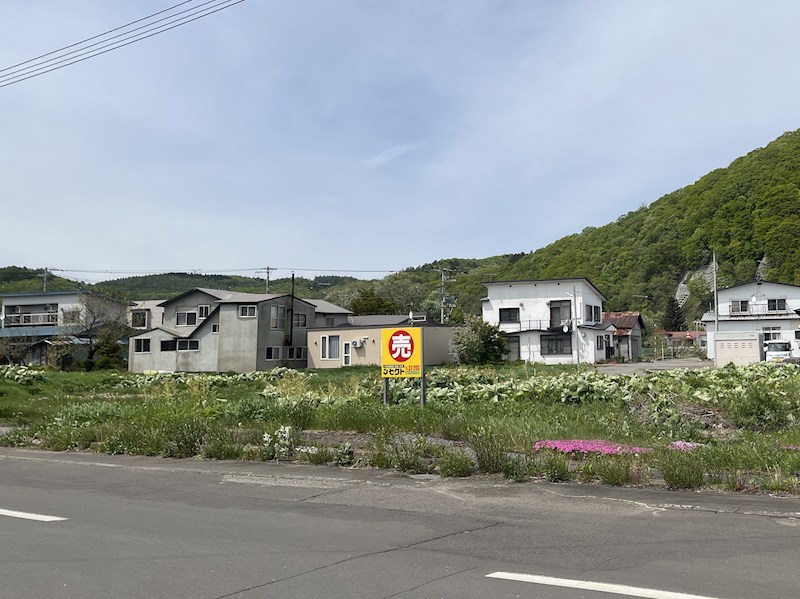 留辺蘂町元町６９番　土地 現地写真
