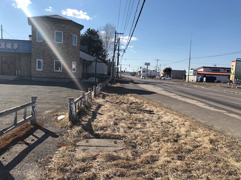 美幌町字稲美１５０番　店舗 現地写真（前面道路含む現地写真）