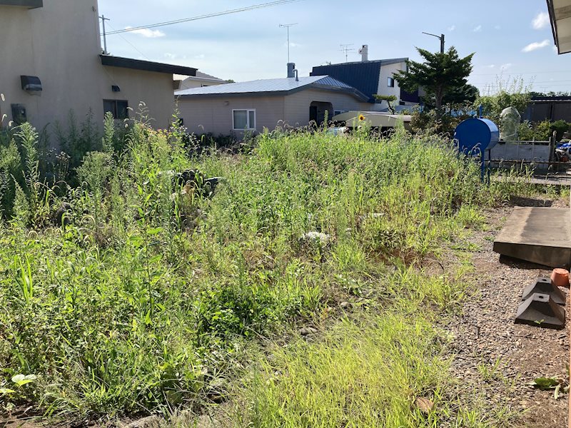 美幌町字青葉１丁目２２番　戸建て 現地写真（庭）