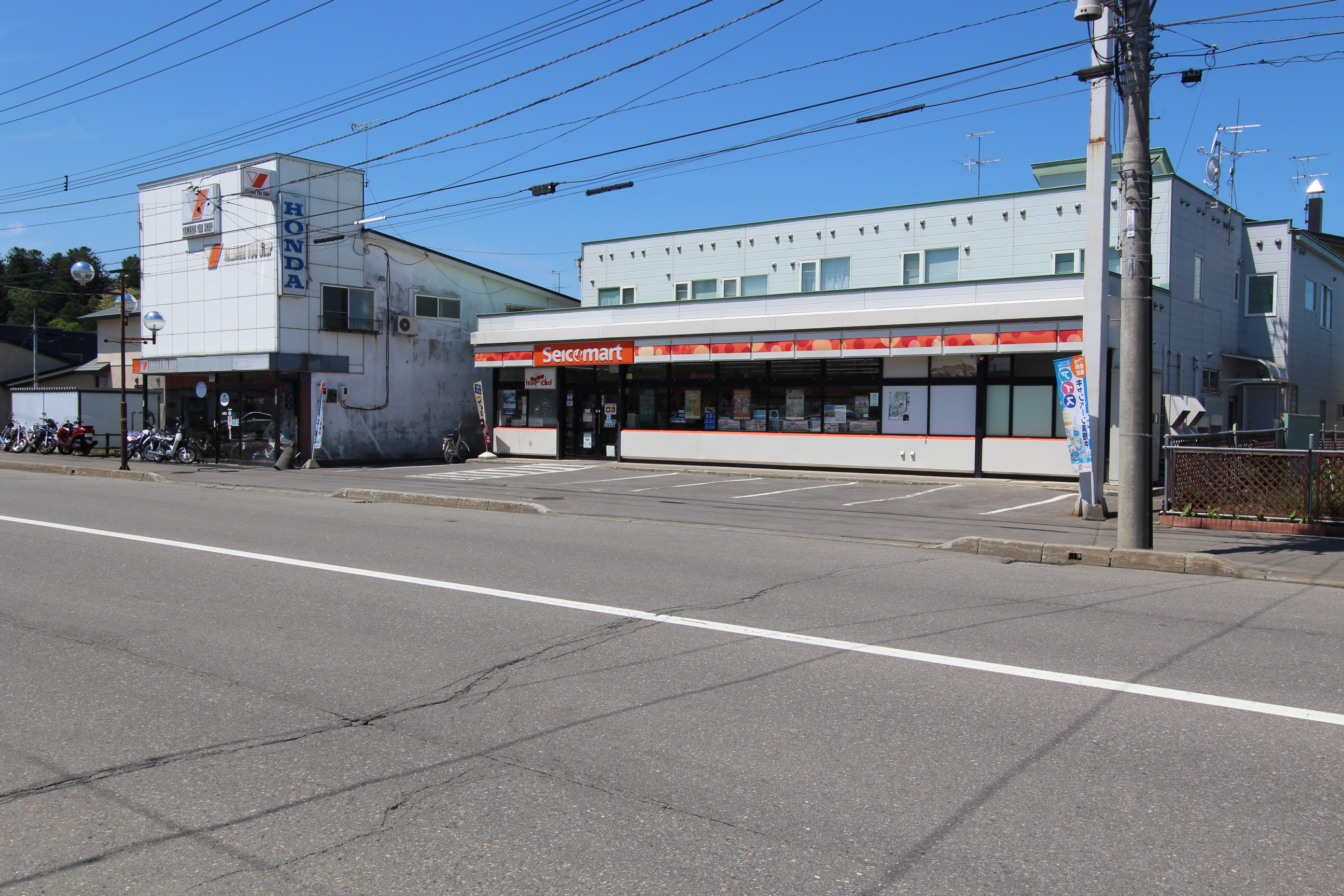 美幌町字東２条南５丁目４番　土地 コンビニ