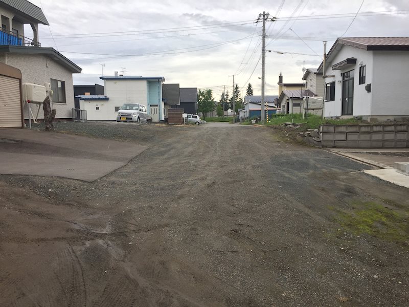 美幌町字美芳４番　土地 現地写真