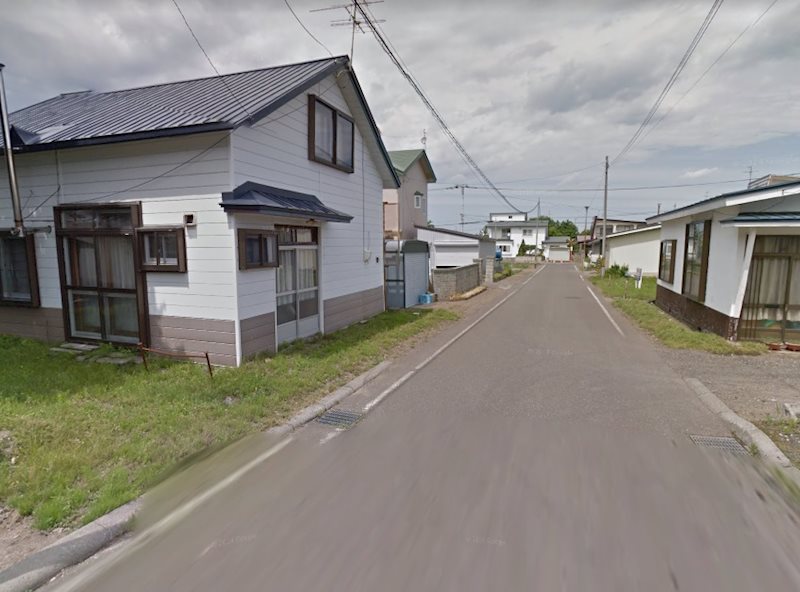 美幌町字東４条南４丁目１６番　土地 現地写真（前面道路含む現地写真）