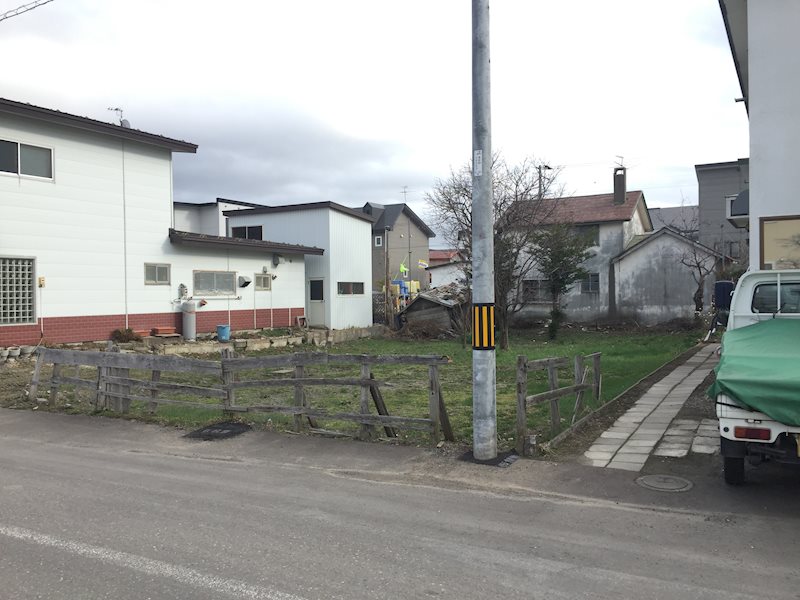 美幌町字新町１丁目６３番　土地 現地写真