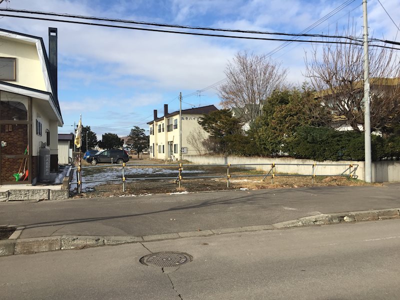 美幌町字西一条北３丁目４番　土地 現地写真