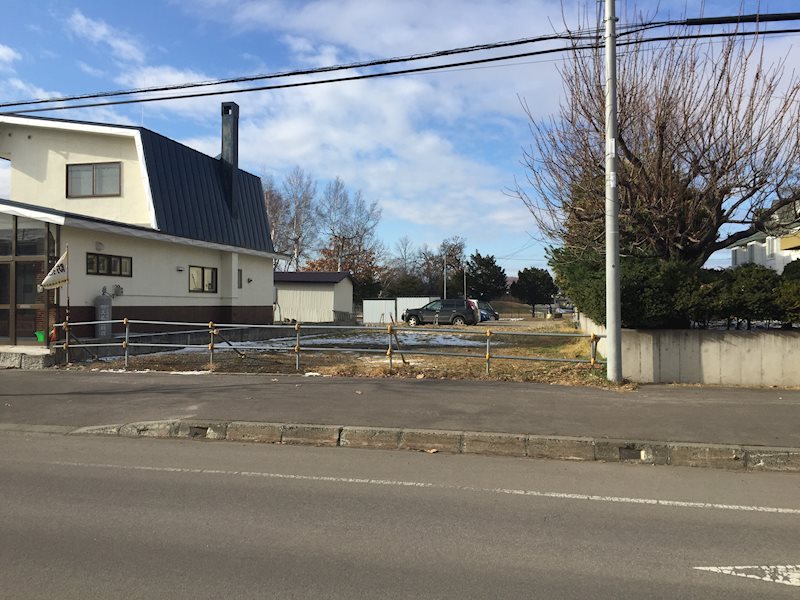 美幌町字西一条北３丁目４番　土地 現地写真
