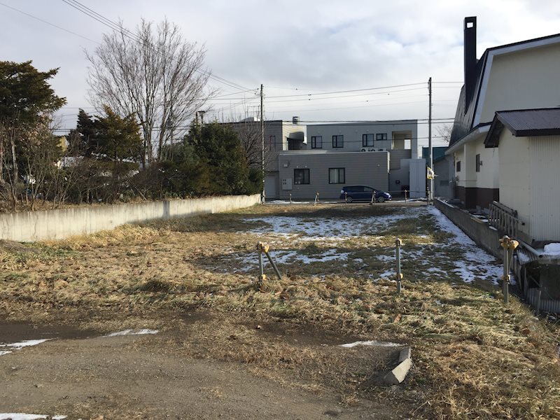 美幌町字西一条北３丁目４番　土地 現地写真