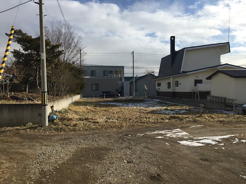 美幌町字西一条北３丁目４番　土地 現地写真