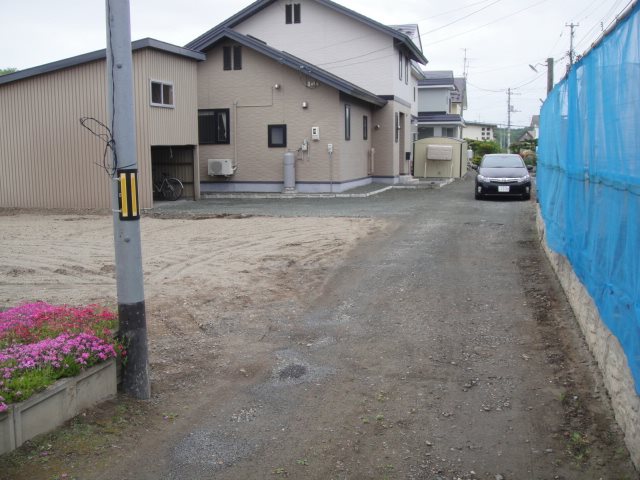 美幌町字元町３８番　土地 現地写真（前面道路含む現地写真）