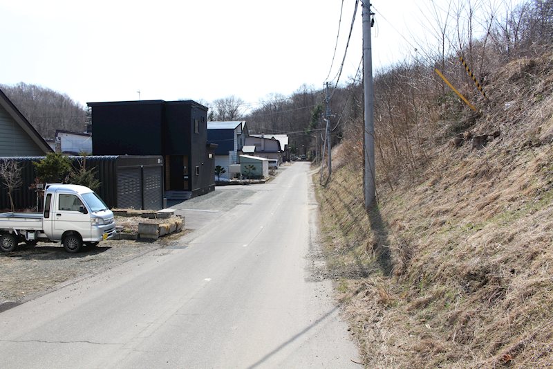 美幌町字東４条南５丁目２番　土地 現地写真（前面道路含む現地写真）