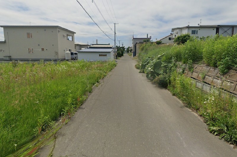端野町端野７１番　土地 現地写真（前面道路含む現地写真）