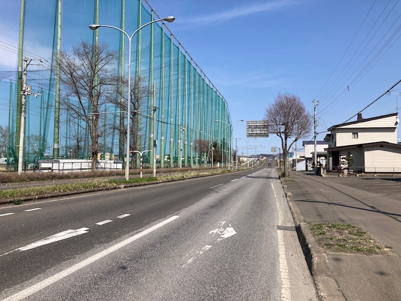 光西町１９５番　土地 現地写真（前面道路含む現地写真）